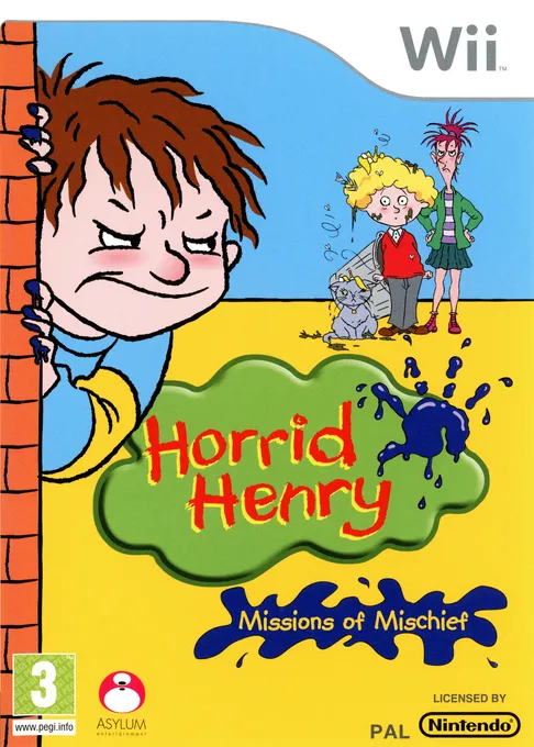 Horrid Henry - Missions of Mischief (Europe) (En,Fr,De,Es,It)